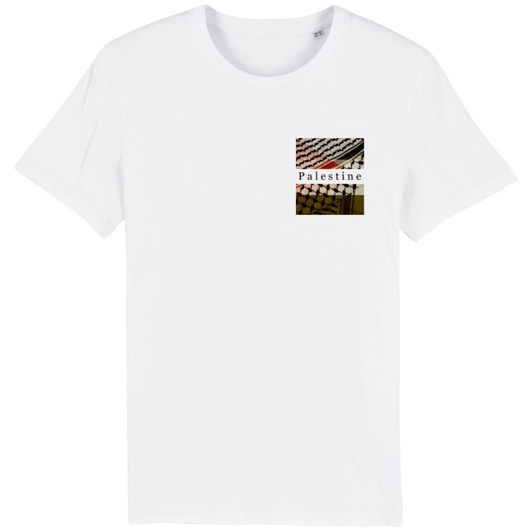 T-shirt manches courtes - Palestine dans mon coeur - Ghazel Boutique