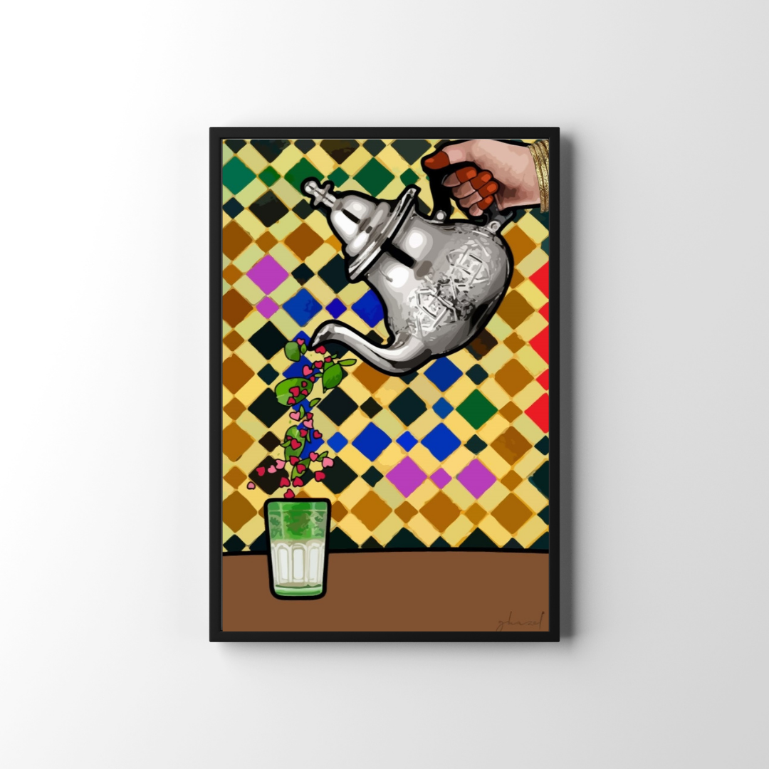 Affiche - Chrob with Love - Ghazel Boutique