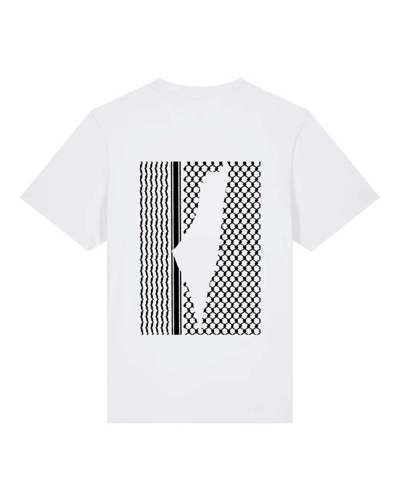 T-shirt unisexe oversize - Keffieh - Ghazel Boutique