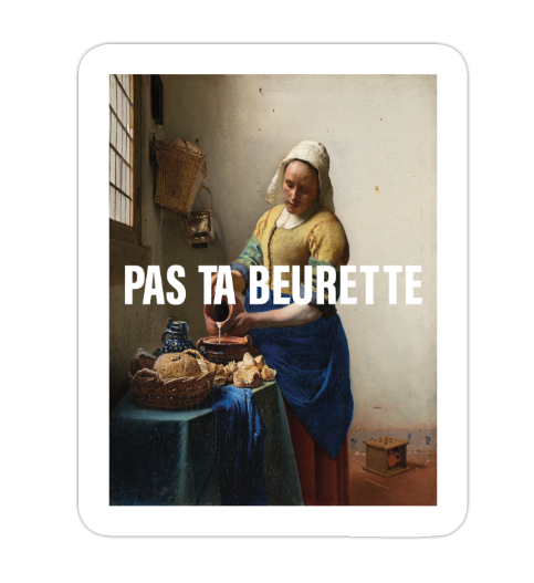 Sticker - Pas ta beurette