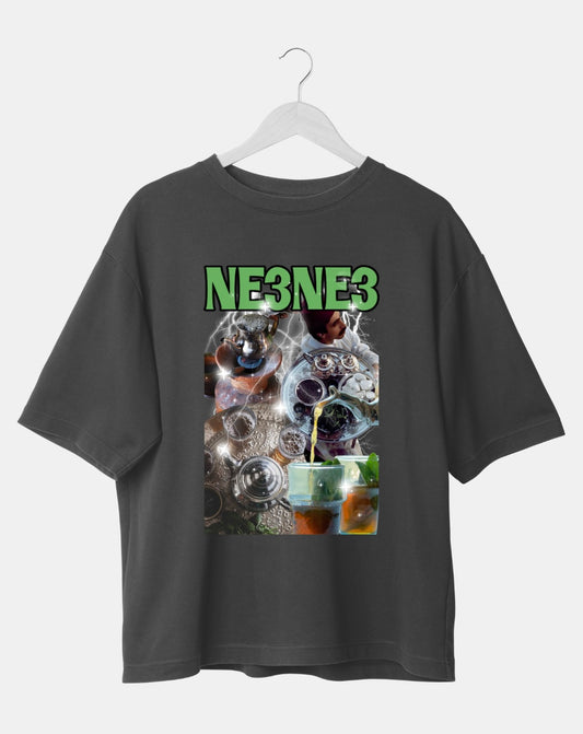 T-shirt oversize - Ne3ne3 - Ghazel Boutique