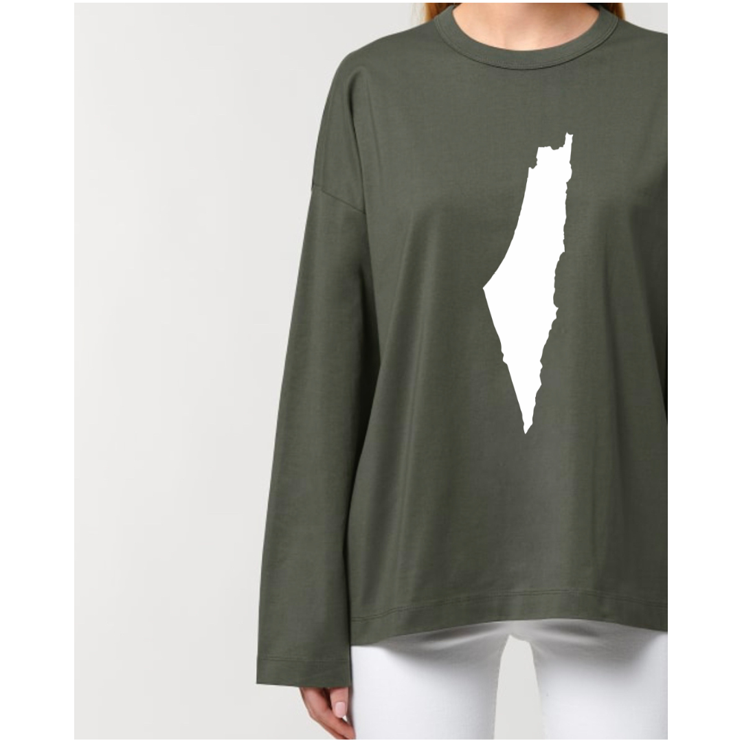T-shirt à manches longues - Keffieh - Ghazel Boutique