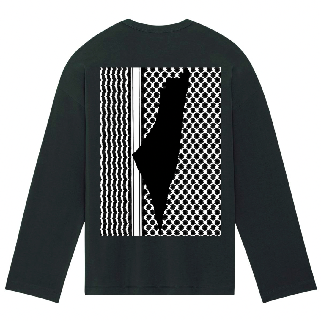 T-shirt à manches longues - Keffieh #2 - Ghazel Boutique