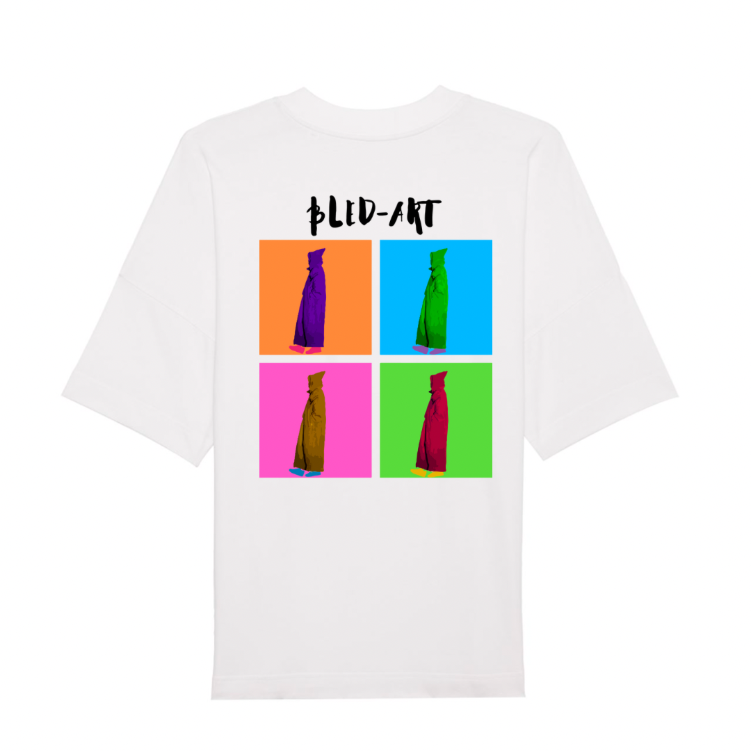 T-shirt oversize - Bledart - Ghazel Boutique