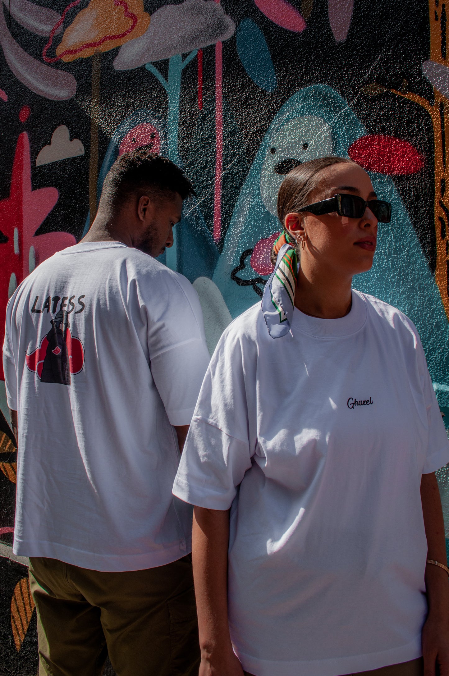 T-shirt oversize « LATESS » #4 - Ghazel Boutique