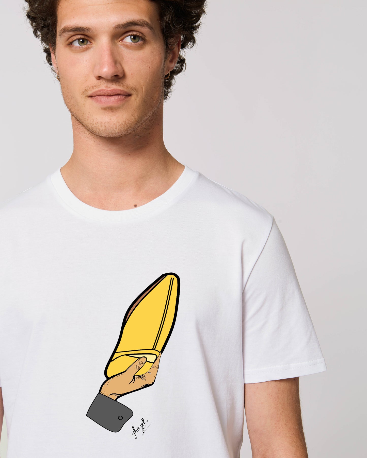 T-shirt manches courtes "Just cours vite" - Ghazel Boutique