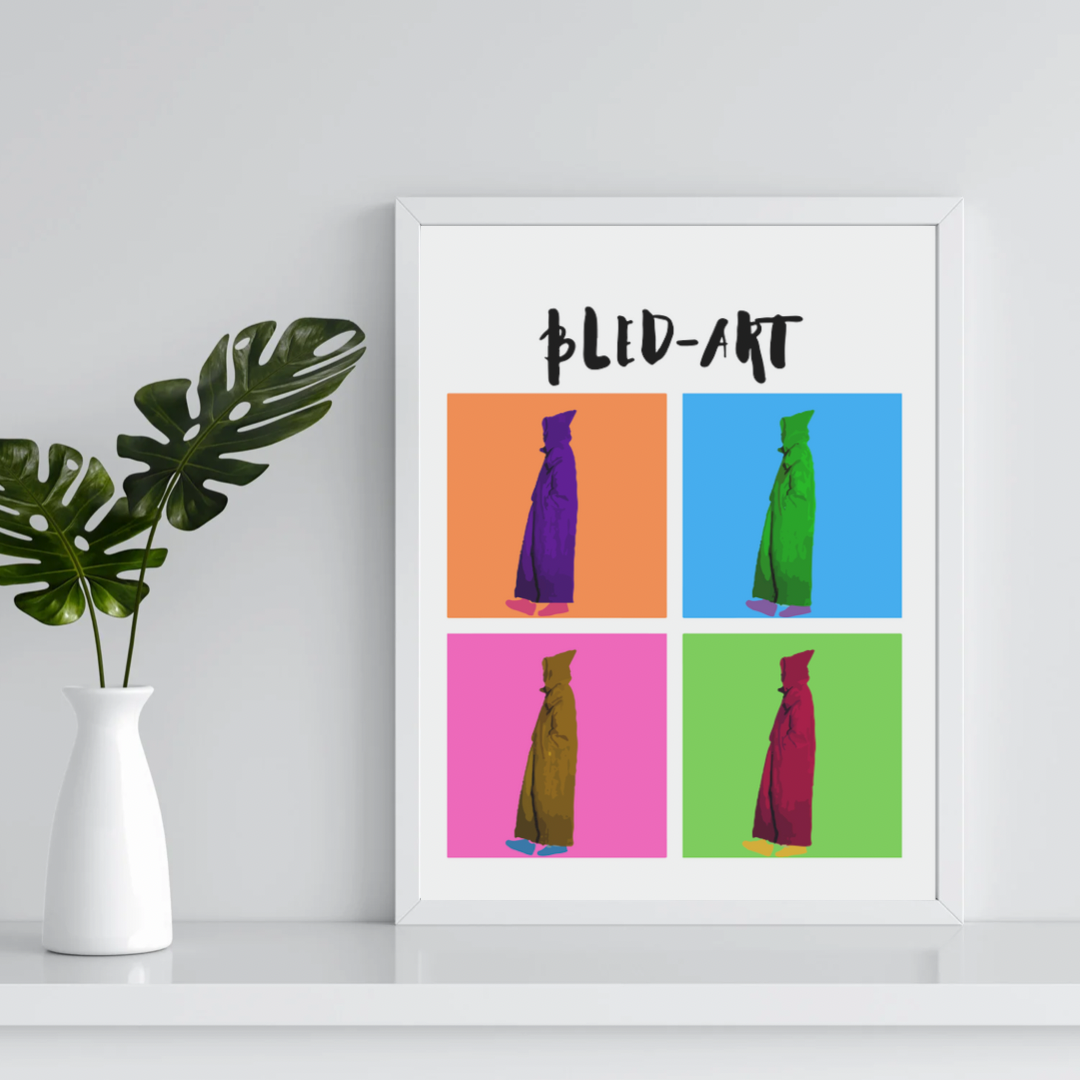 Affiche « Bled-Art » - Ghazel Boutique