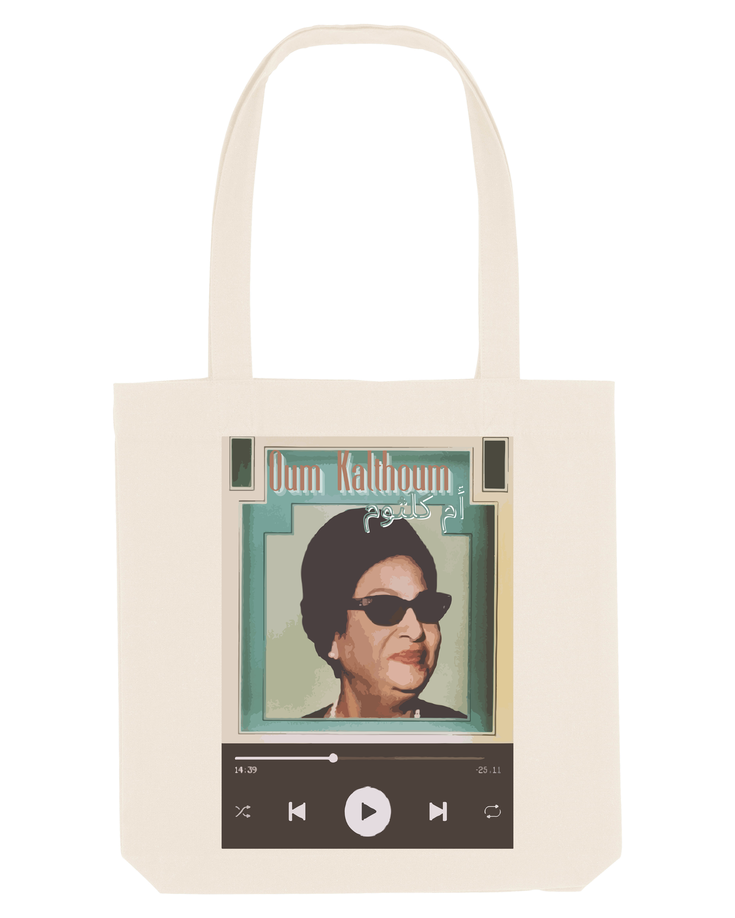 Tote bag « Oum Kalthoum » - Ghazel Boutique