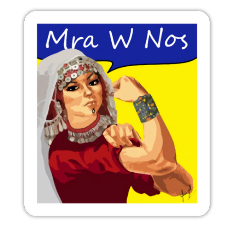 Sticker « Mra w nos » - Ghazel Boutique