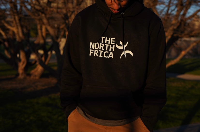 Sweatshirt à capuche « The North Frica » - Ghazel Boutique