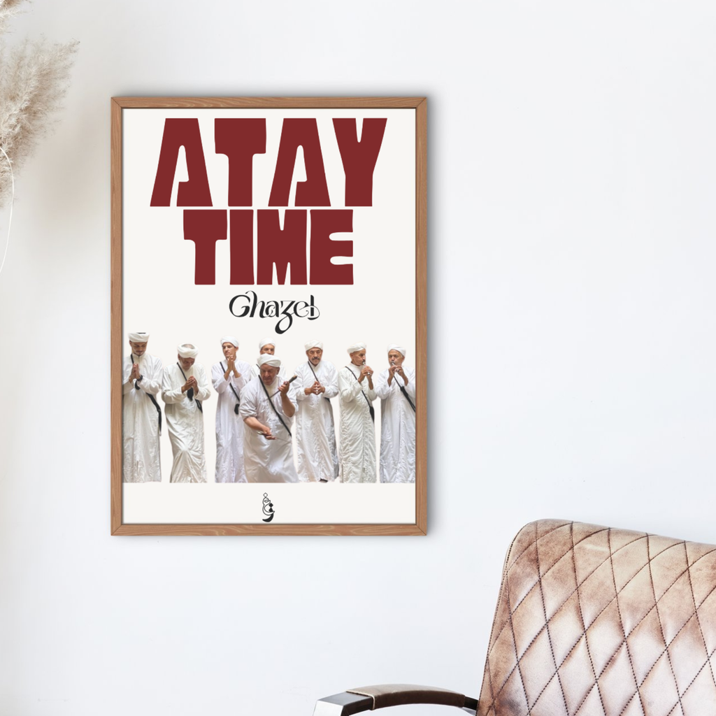 Affiche A3 - Atay time - Ghazel Boutique