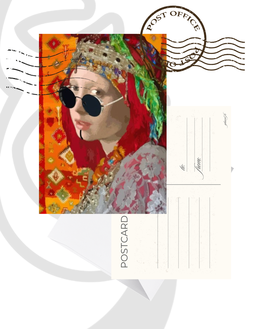 Carte postale Ghazel