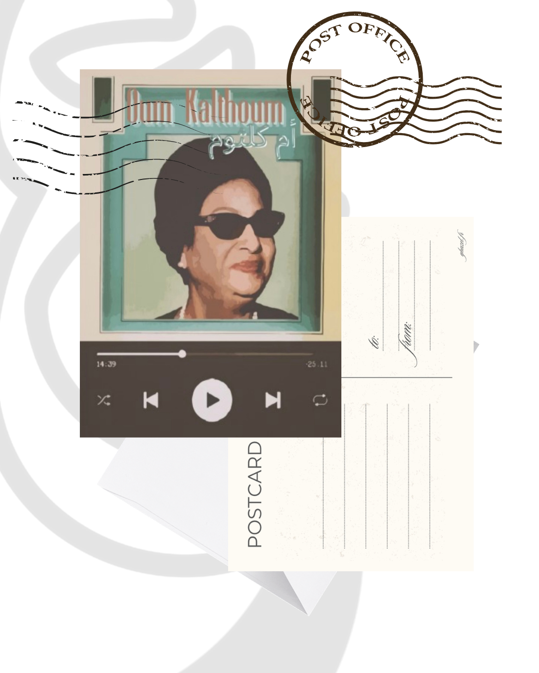 Carte postale Ghazel