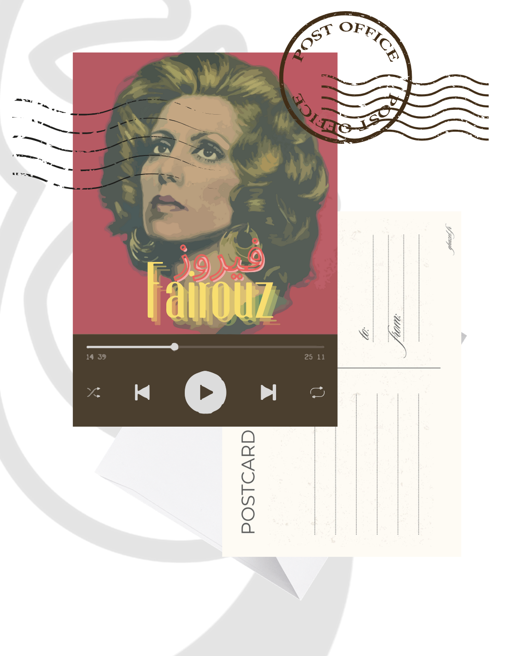 Carte postale Ghazel