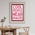 Affiche A3 - Cool people - Ghazel Boutique