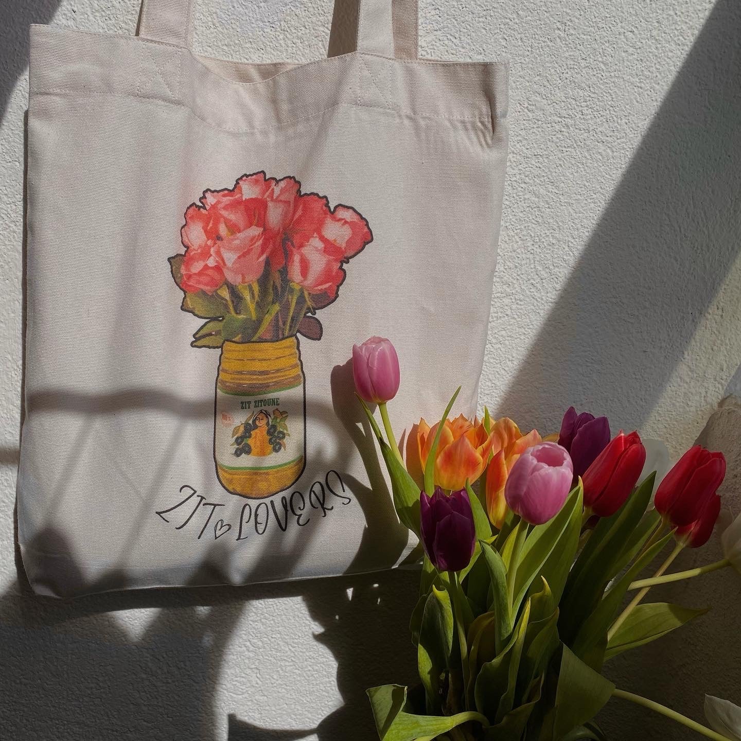 Tote bag 100% recyclé - Zit Lovers