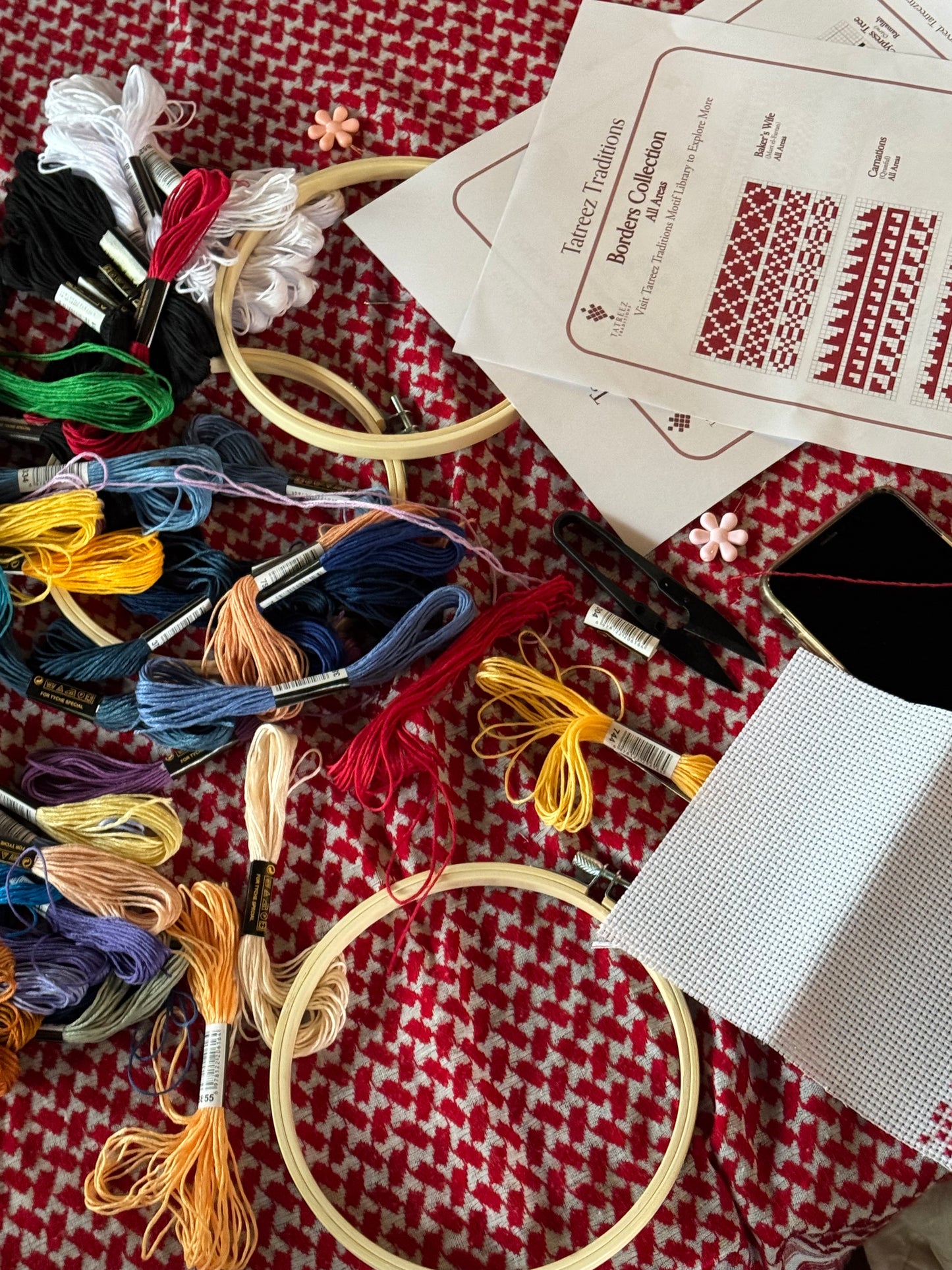 GHAZEL ART CLUB - Atelier broderie 06/12 - Strasbourg