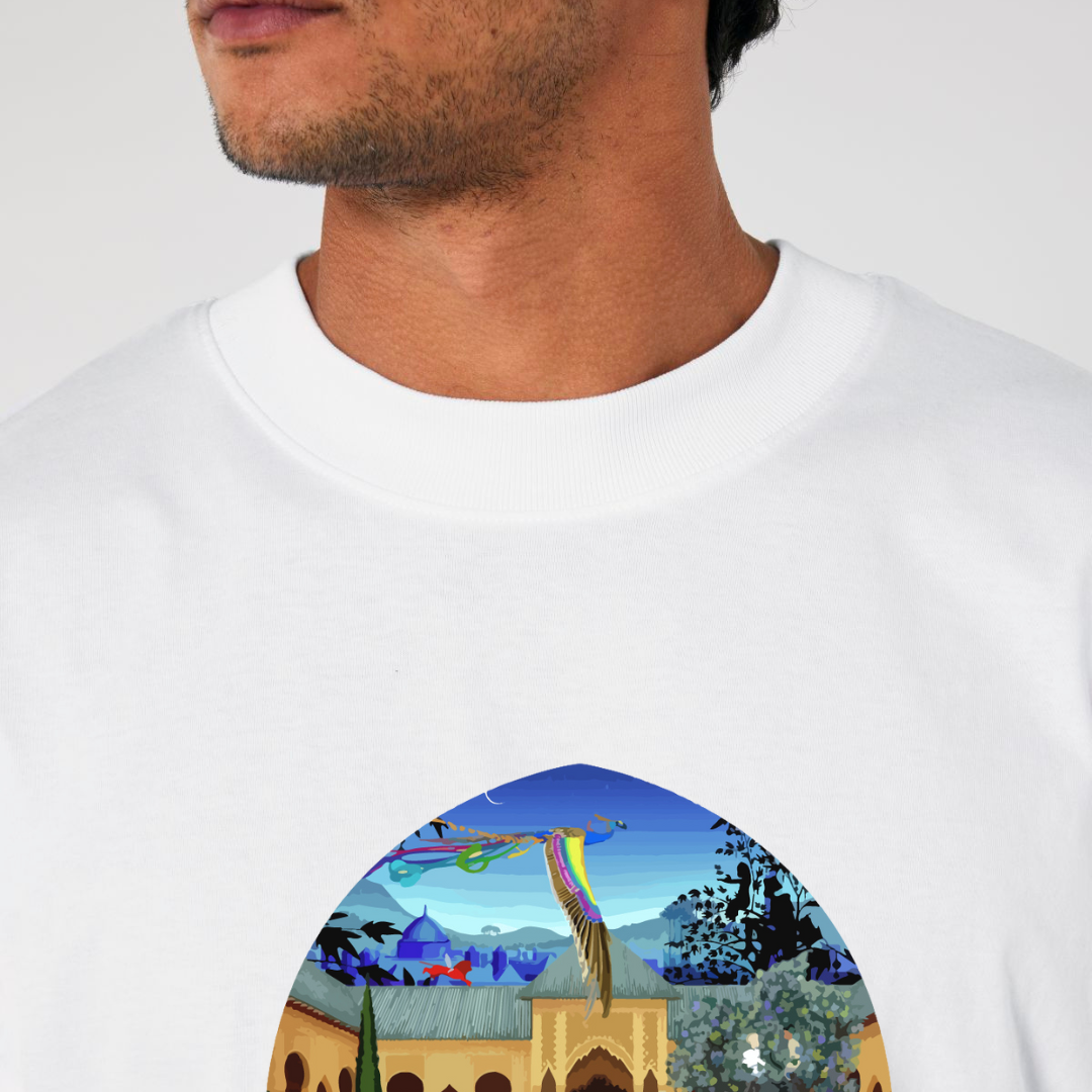 T-shirt oversize coton bio - Azur & Asmar
