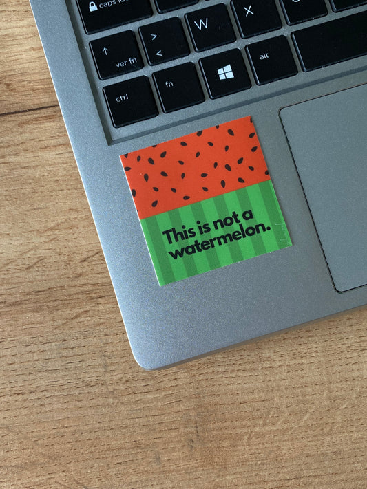 Sticker - Not a watermelon
