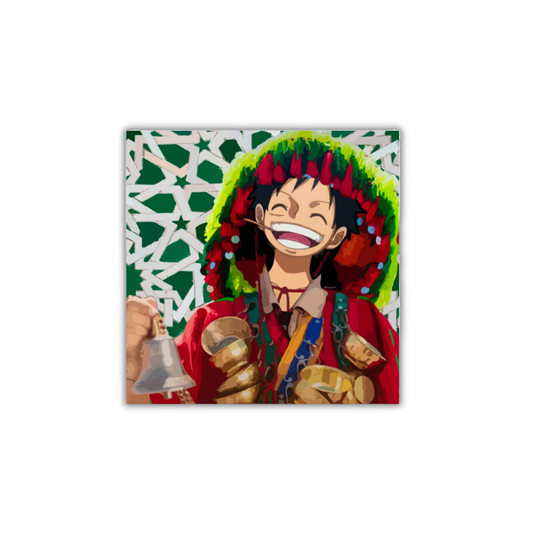 Sticker - Luffy El Guerrab