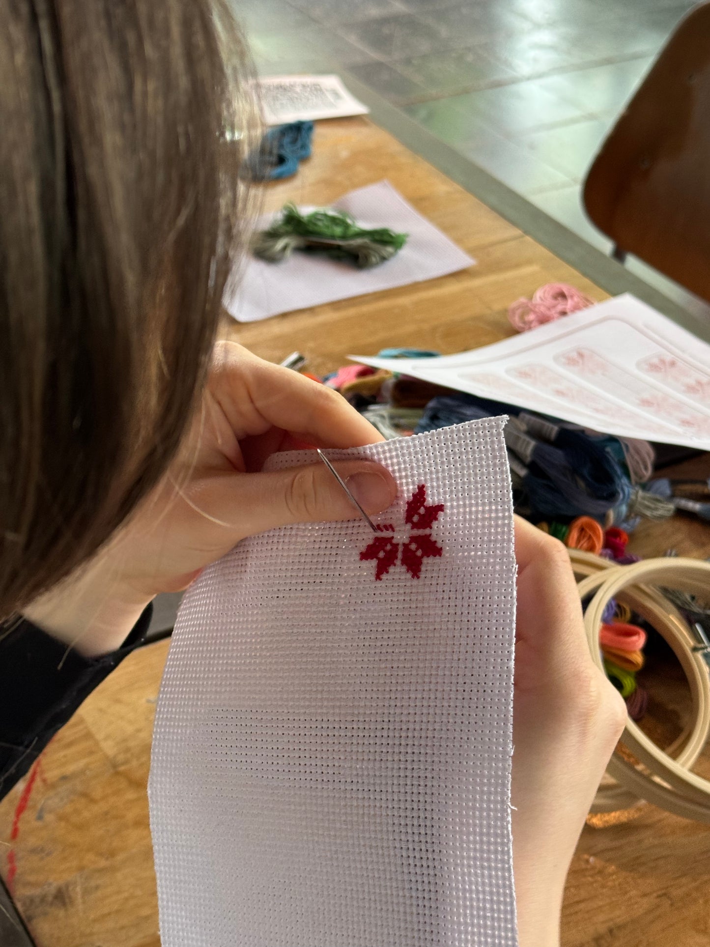 GHAZEL ART CLUB - Atelier broderie 06/12 - Strasbourg