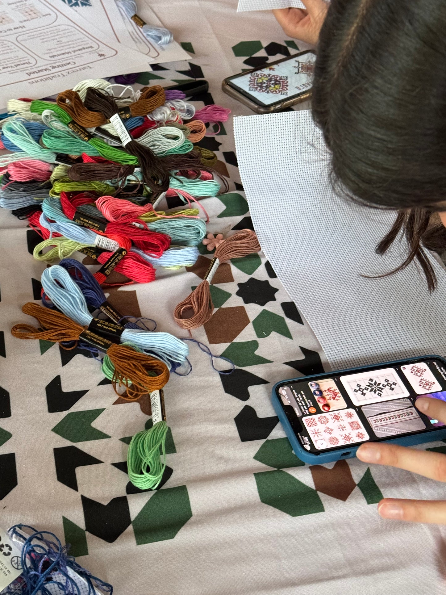 GHAZEL ART CLUB - Atelier broderie 06/12 - Strasbourg