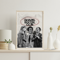 Affiche A3 - Ghazel social club - Ghazel Boutique