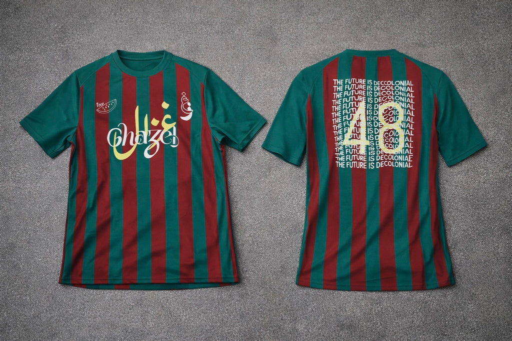 Maillot à col rond - Rayures - Nouvelle édition - Ghazel Boutique