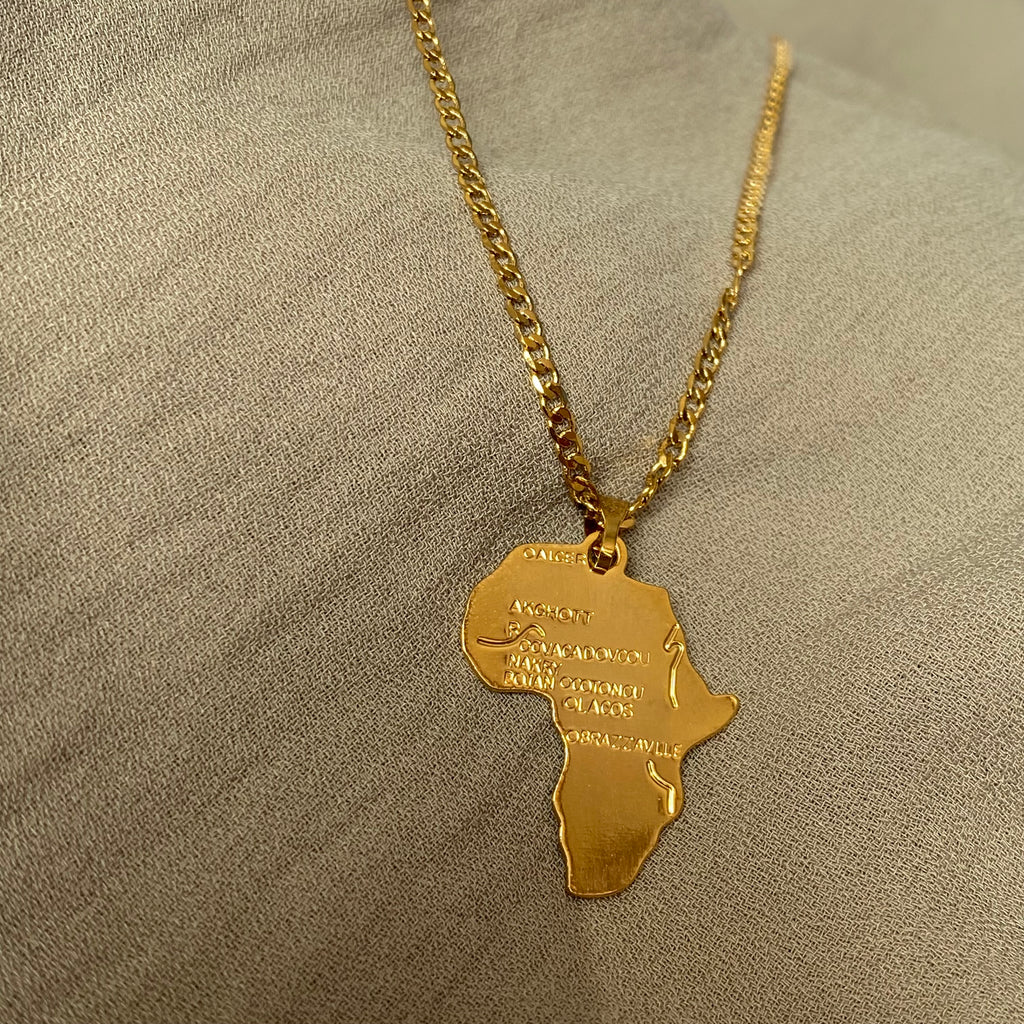 Collier plaqué or - Frica