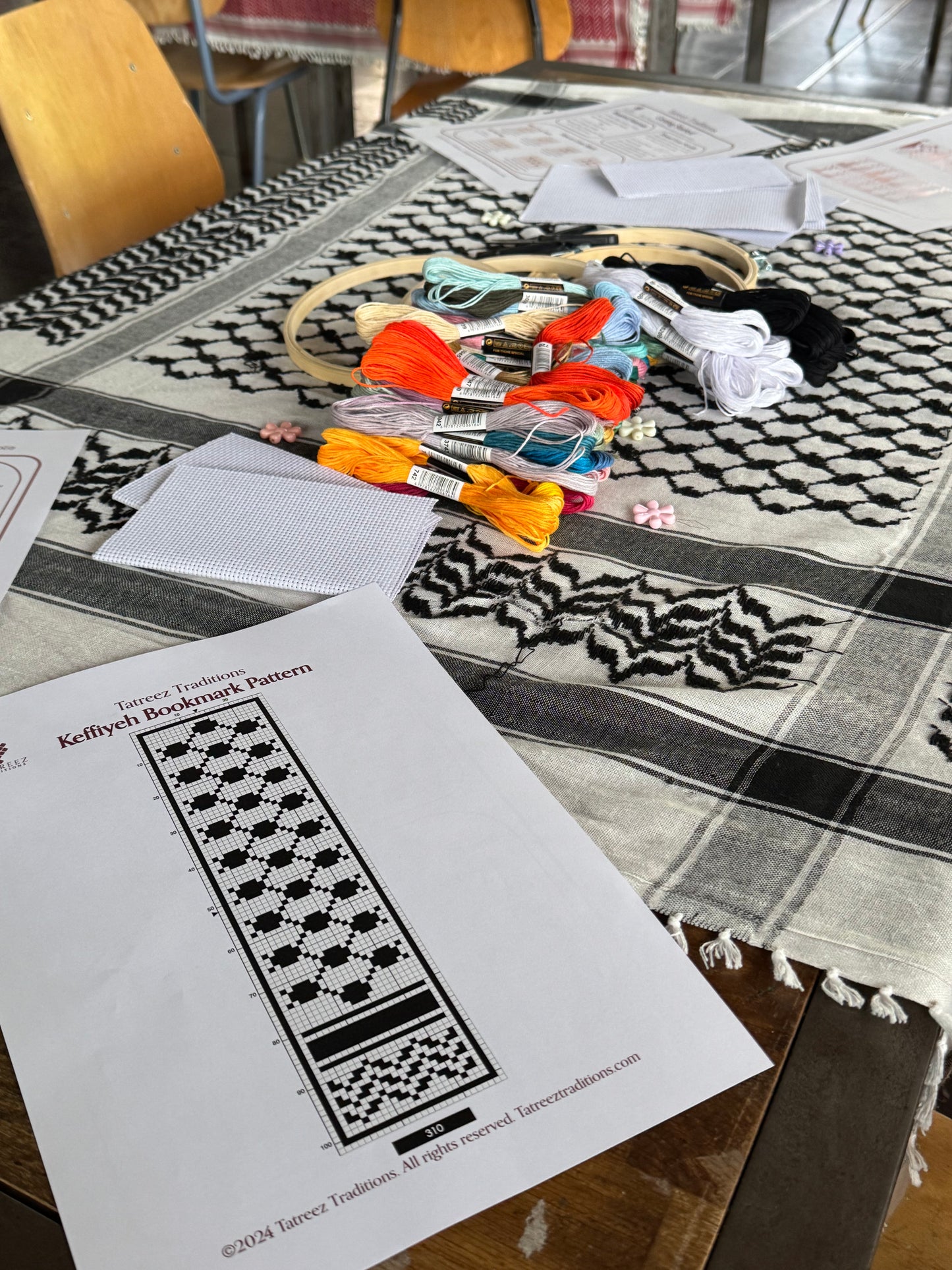 GHAZEL ART CLUB - Atelier broderie 06/12 - Strasbourg