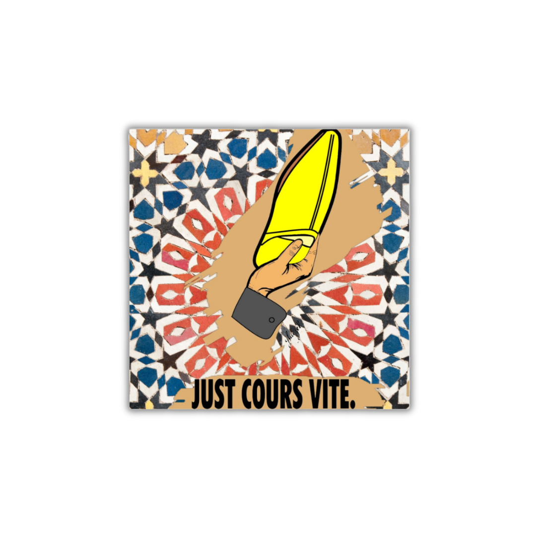 Sticker - Just cours vite