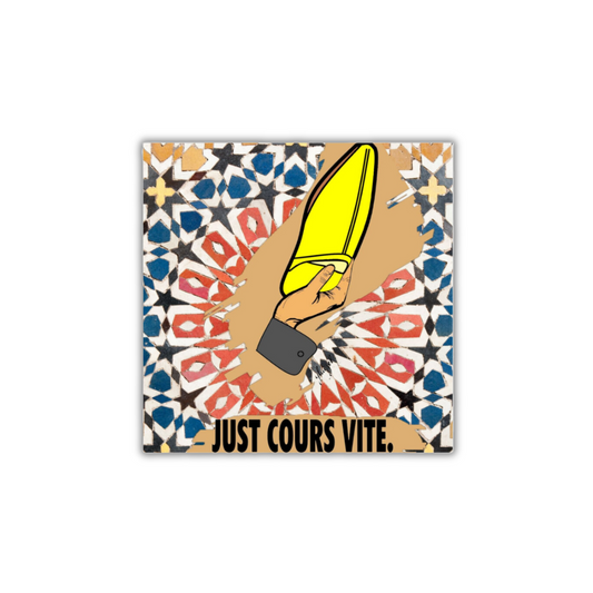 Sticker - Just cours vite