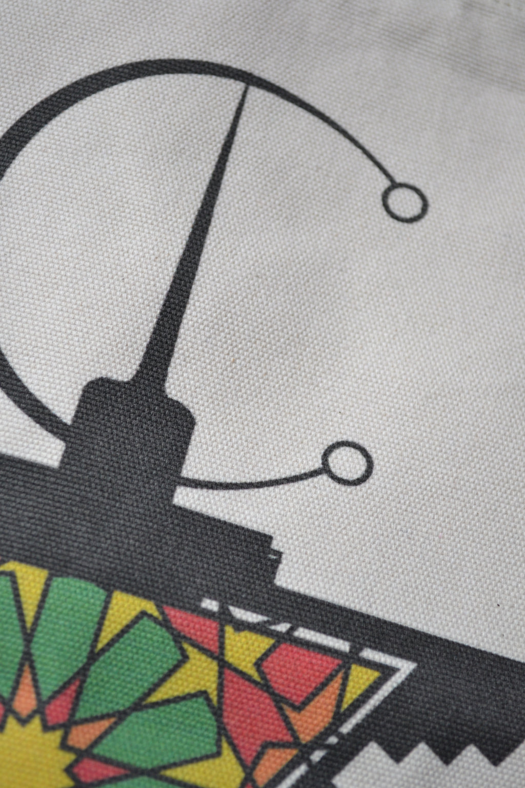 Tote bag 100% recyclé - Femme amazighe - Ghazel Boutique