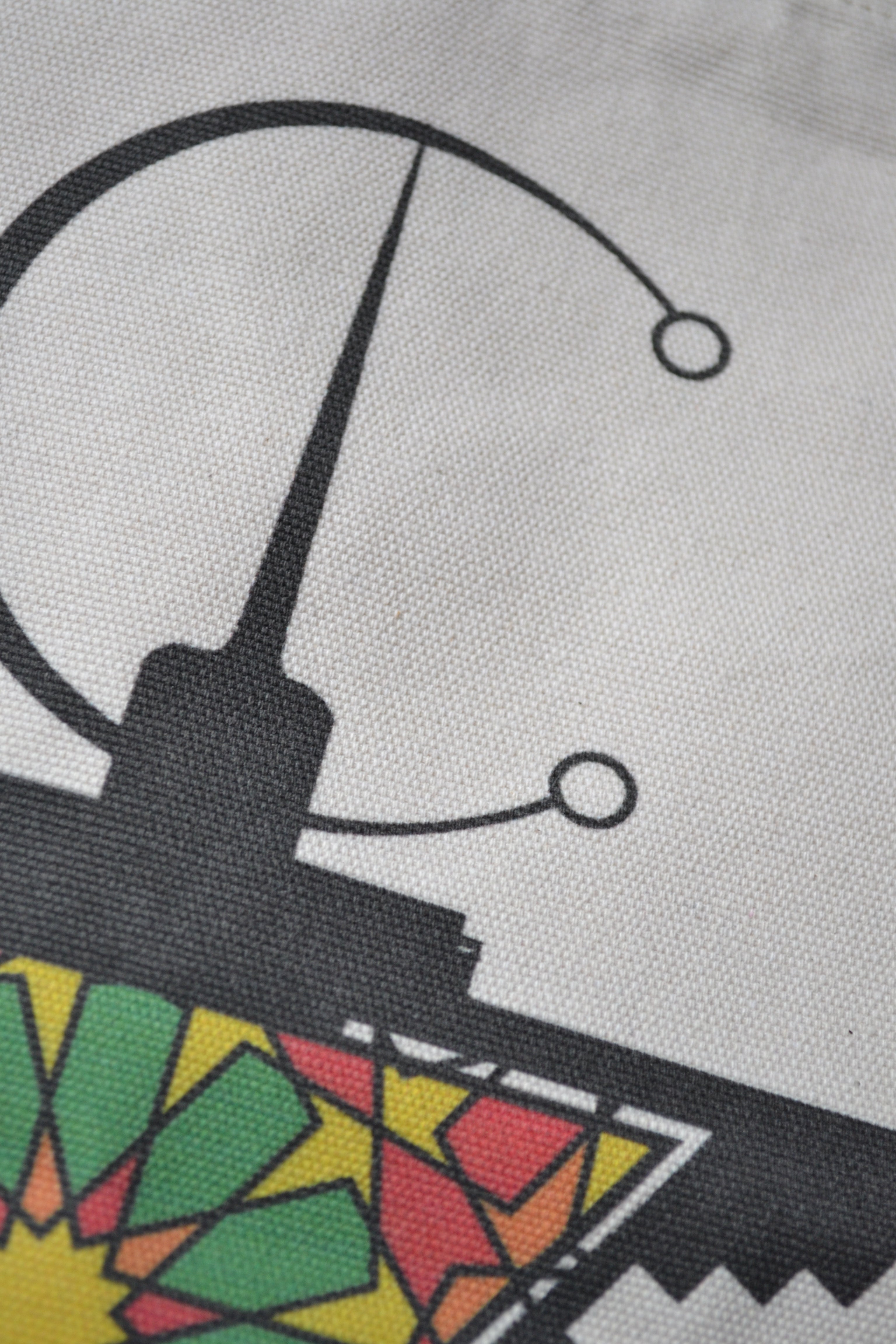 Tote bag 100% recyclé - Femme amazighe - Ghazel Boutique