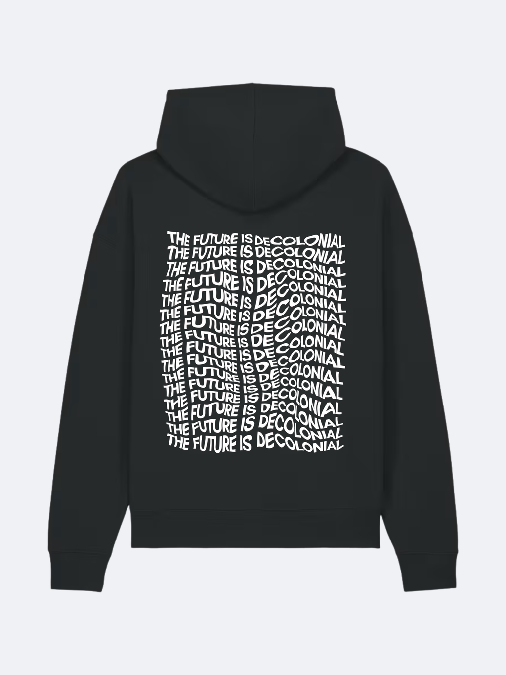 Hoodie oversize unisexe - The future is decolonial