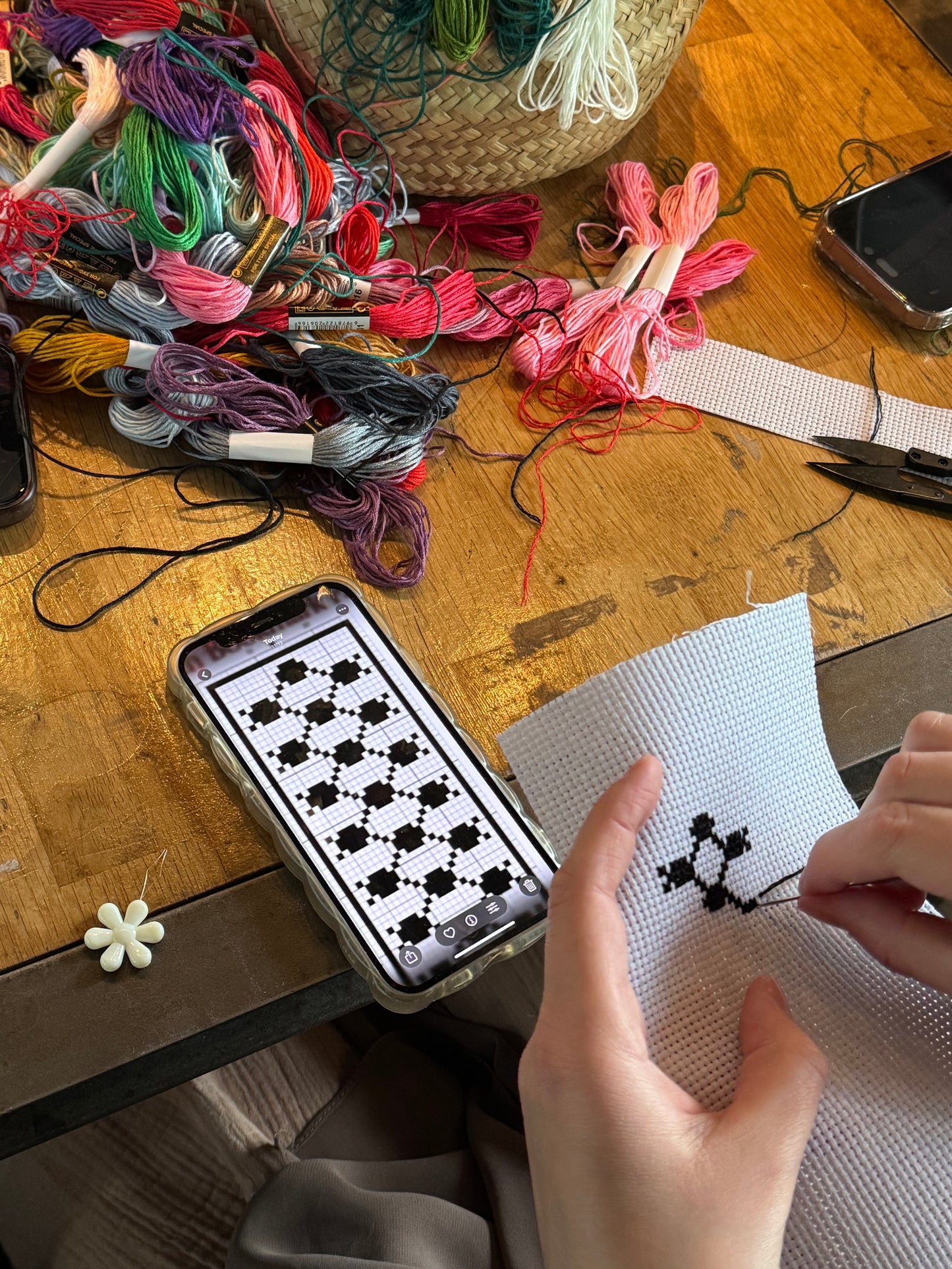 GHAZEL ART CLUB - Atelier broderie 06/12 - Strasbourg