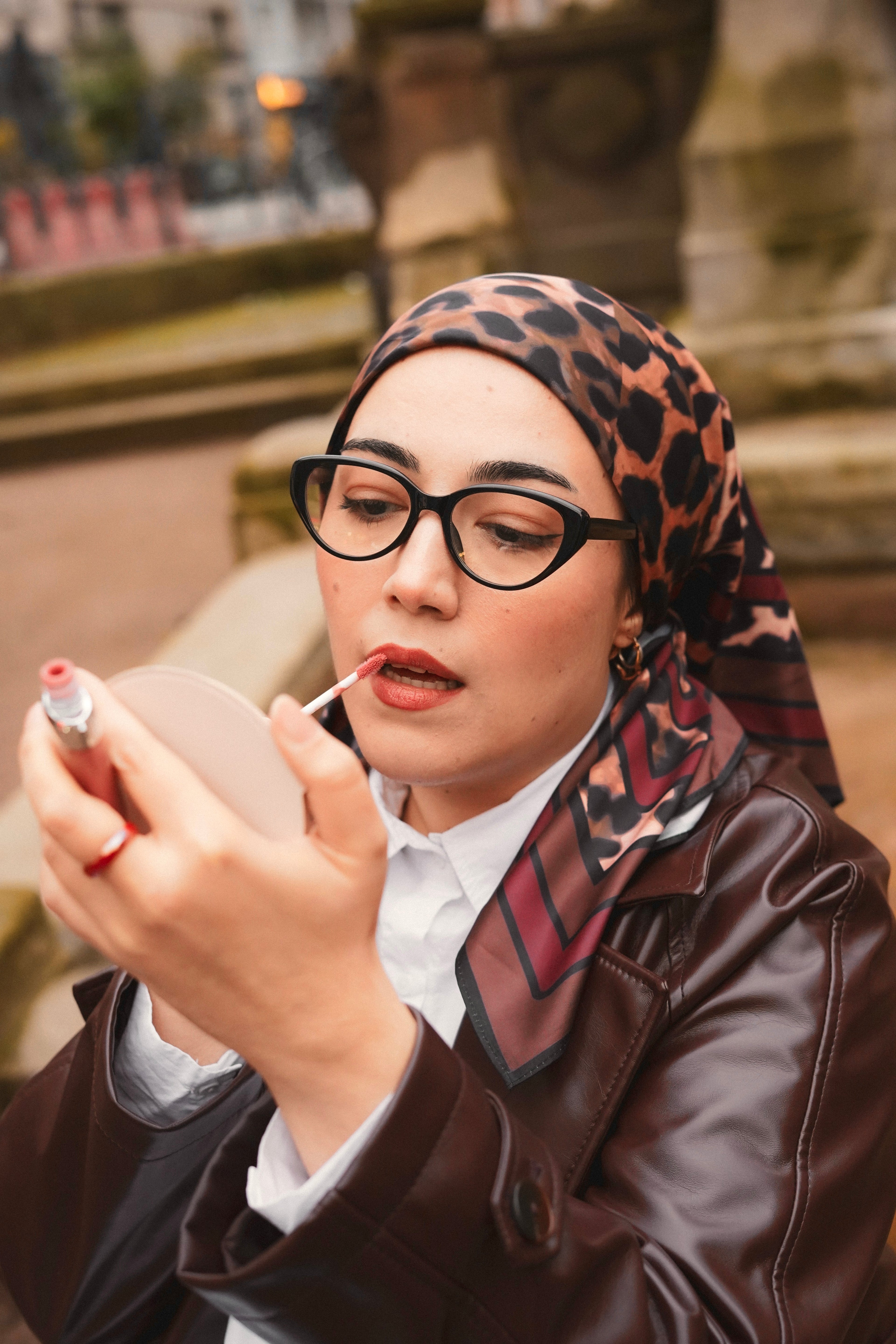 Foulard Chibania - Léopard