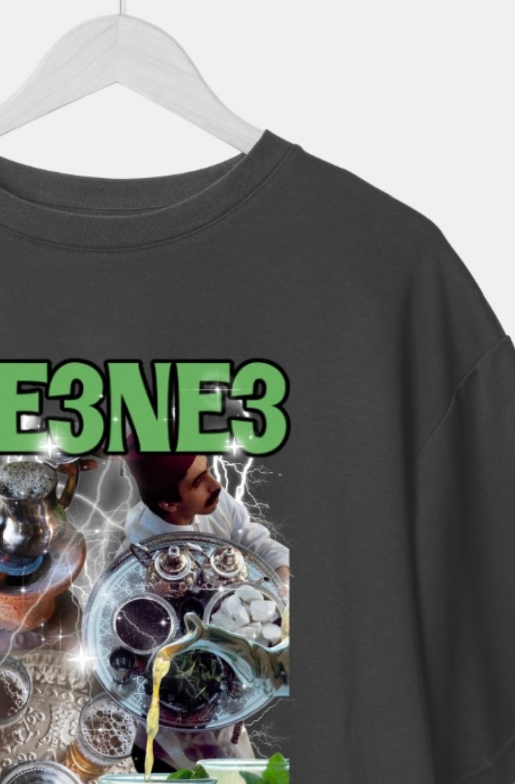 T-shirt oversize - Ne3ne3 - Ghazel Boutique