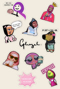 Planche de stickers - Hands off my hijab
