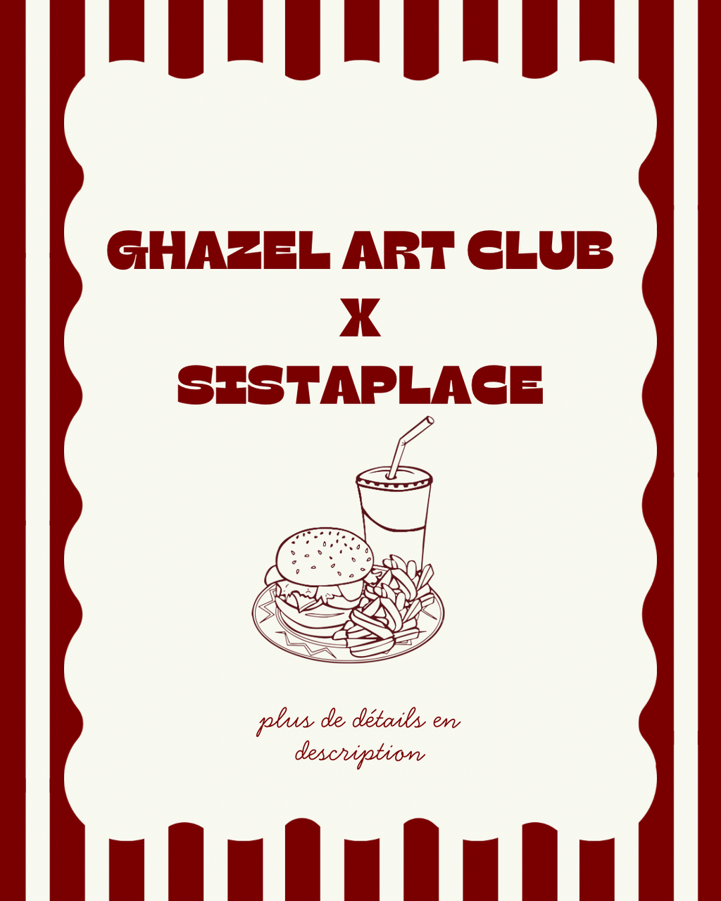 GHAZEL ART CLUB x SistaPlace - Atelier broderie et Brunch - 10/01 - Lyon