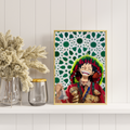 Affiche A3 - Luffy El Guerrab - Ghazel Boutique