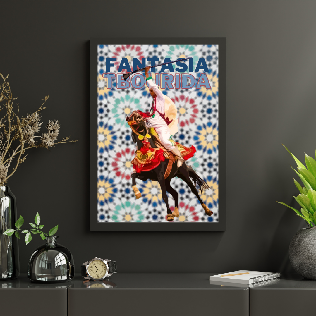 Affiche A3 - Fantasia - Ghazel Boutique