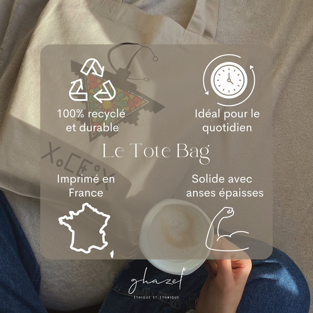Tote bag "Salam-Peace" - Ghazel Boutique