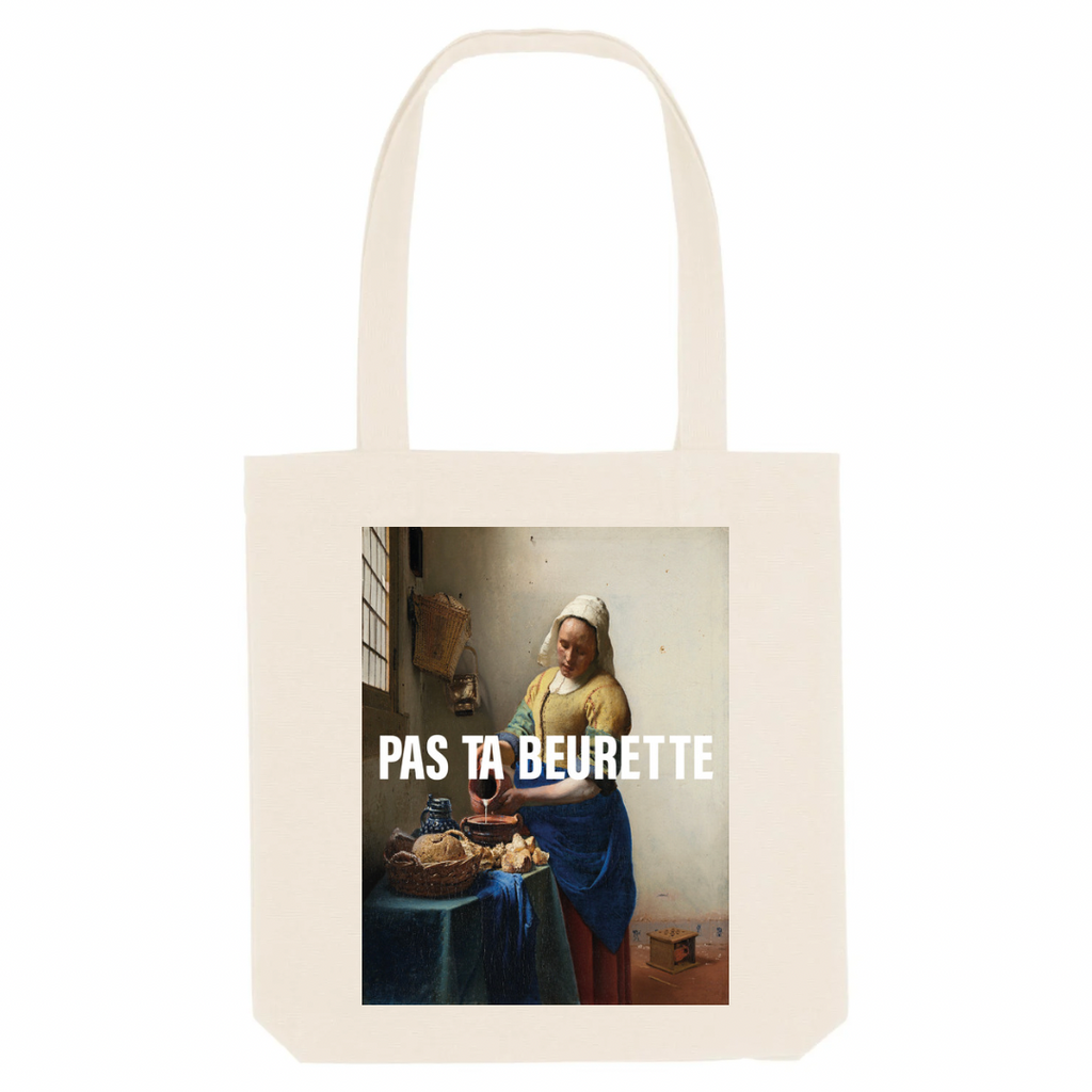 Tote bag « Pas ta beurette » - Ghazel Boutique
