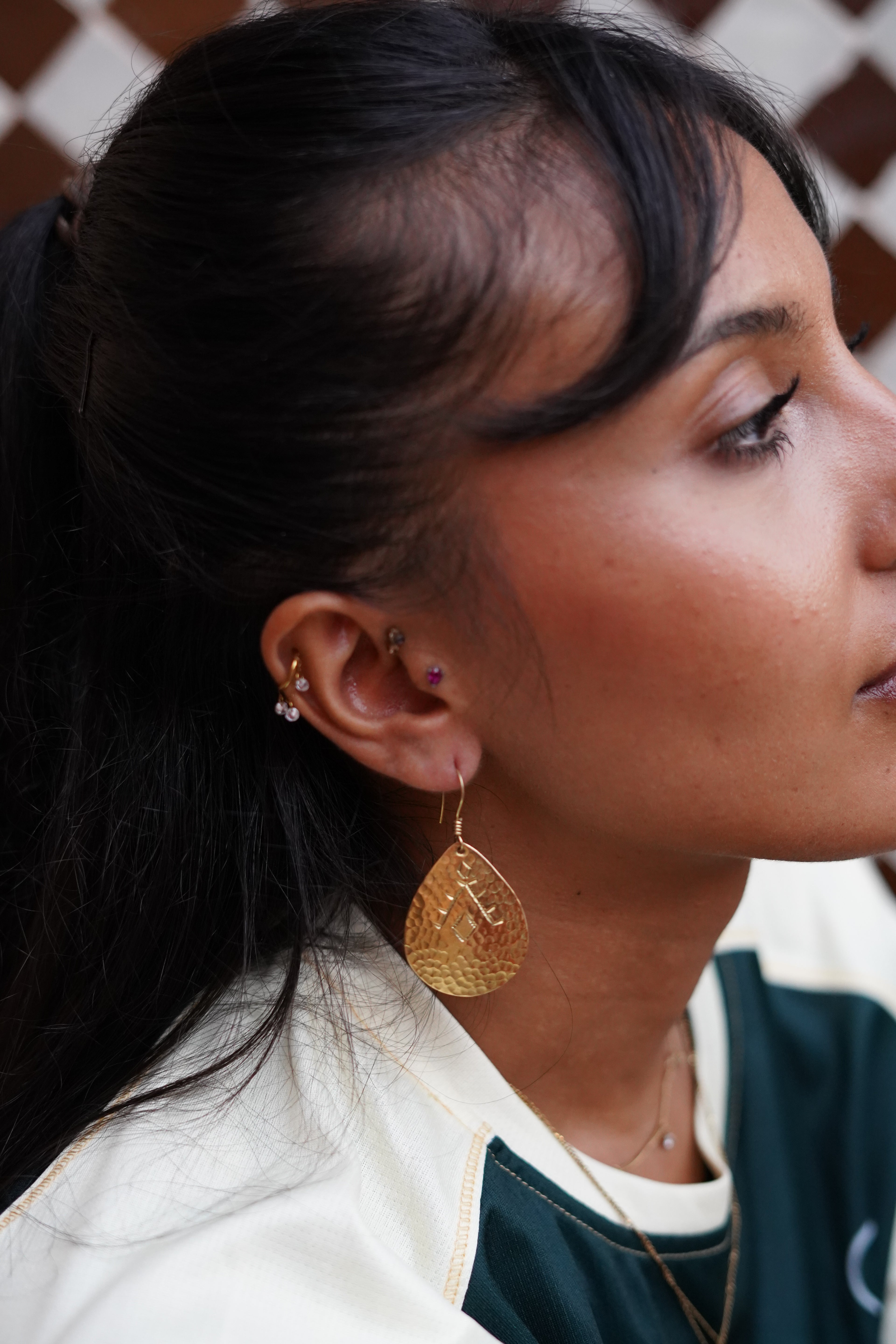 Boucles d’oreille en bronze - Tislit