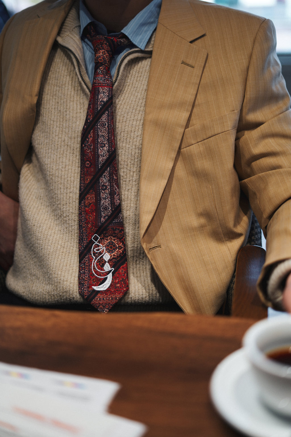 Cravate Chibani - Tapis persan