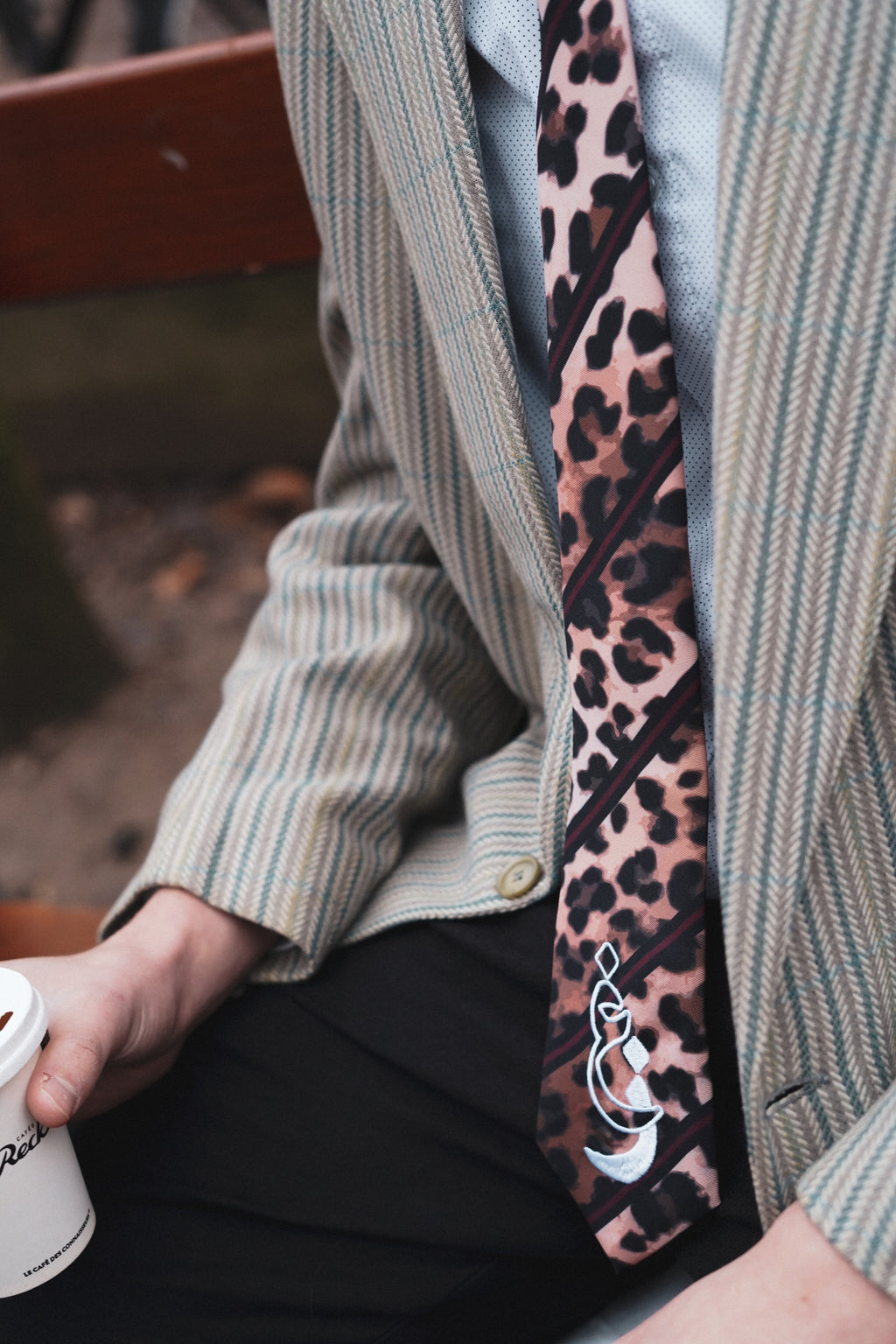 Cravate Chibani - Léopard