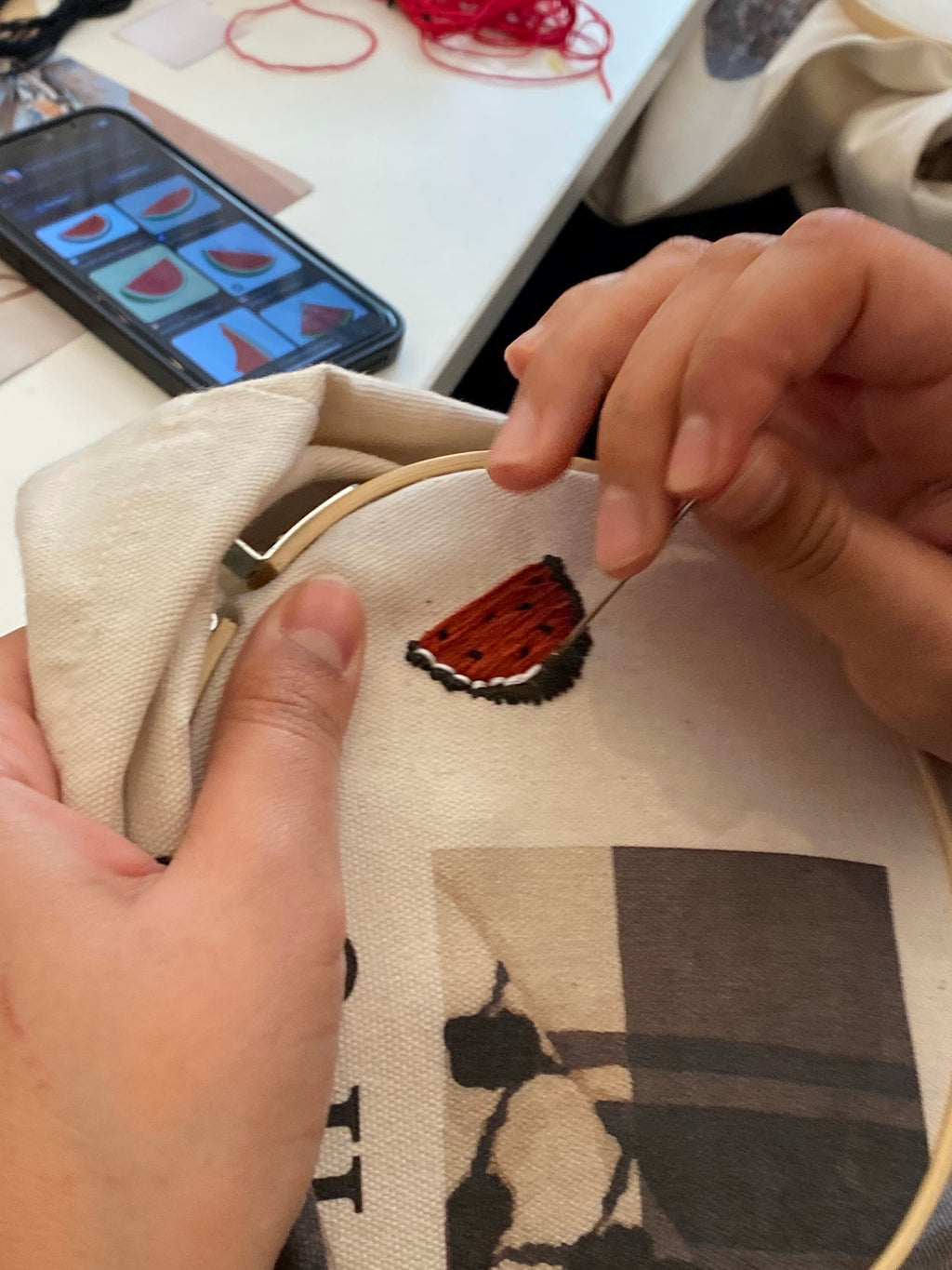 GHAZEL ART CLUB - Atelier broderie 06/12 - Strasbourg - Ghazel Boutique