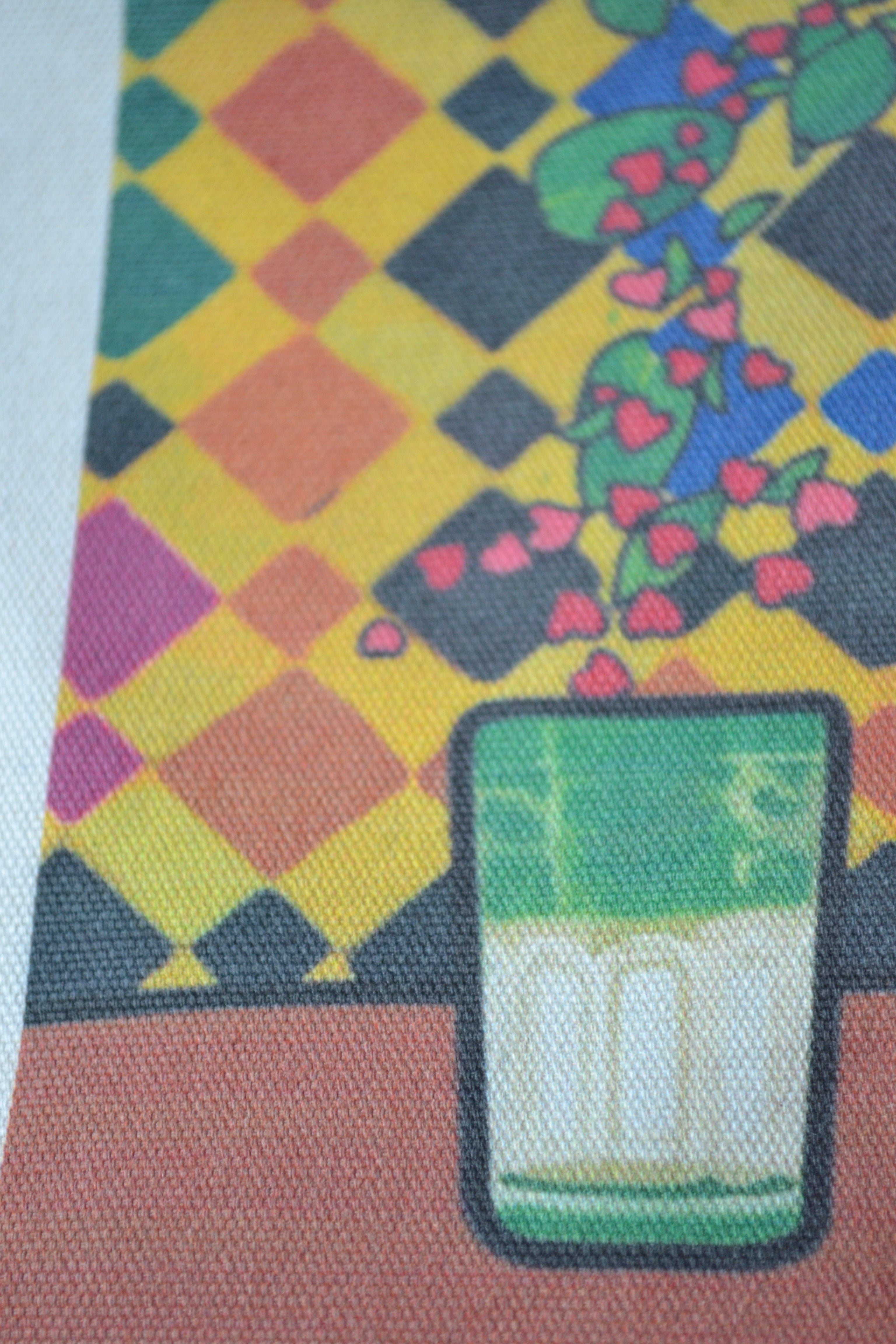 Tote bag 100% recyclé - Chrob love - Ghazel Boutique