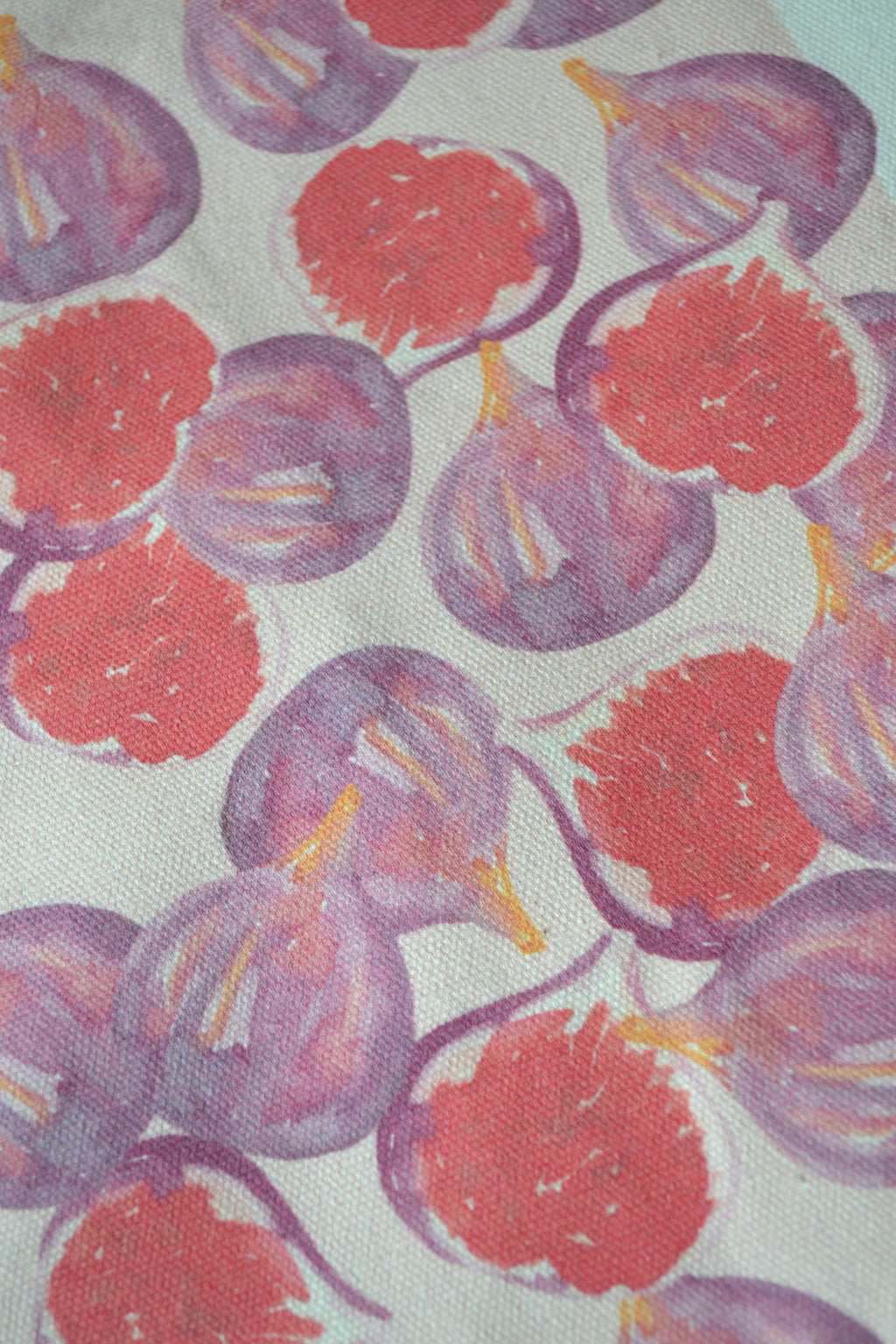 Tote bag 100% recyclé - Fruit Market - Figue - Ghazel Boutique